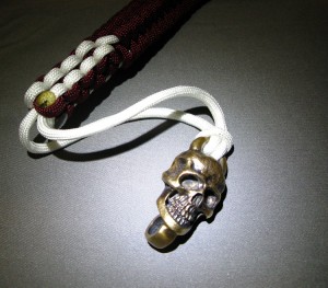 Steel Flame "Darkness" lanyard attachment